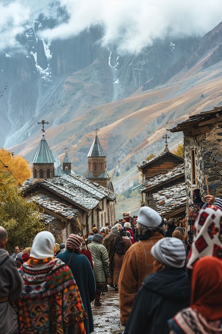 The Kvirikoba Festival Svaneti