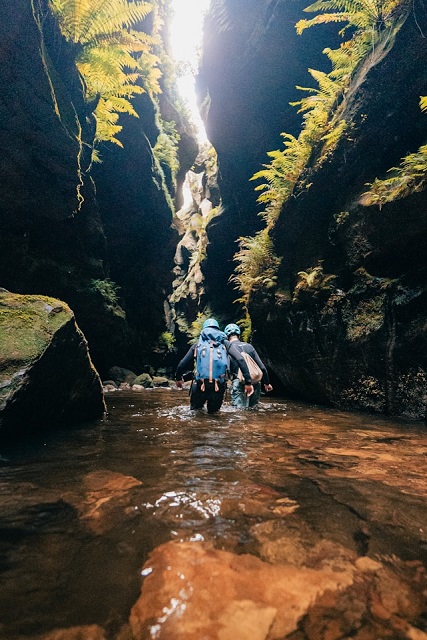 Canyoning grand canyon walking track australia