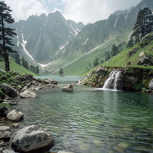 Kashmir Great Lakes Trek, gadsar lake