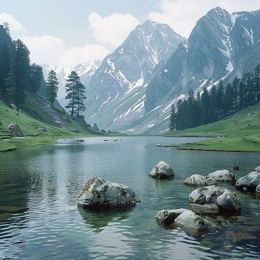 Kashmir Great Lakes Trek, satsar lake