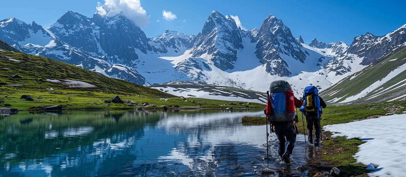 Kashmir Great Lakes Trek, Kashmir, India